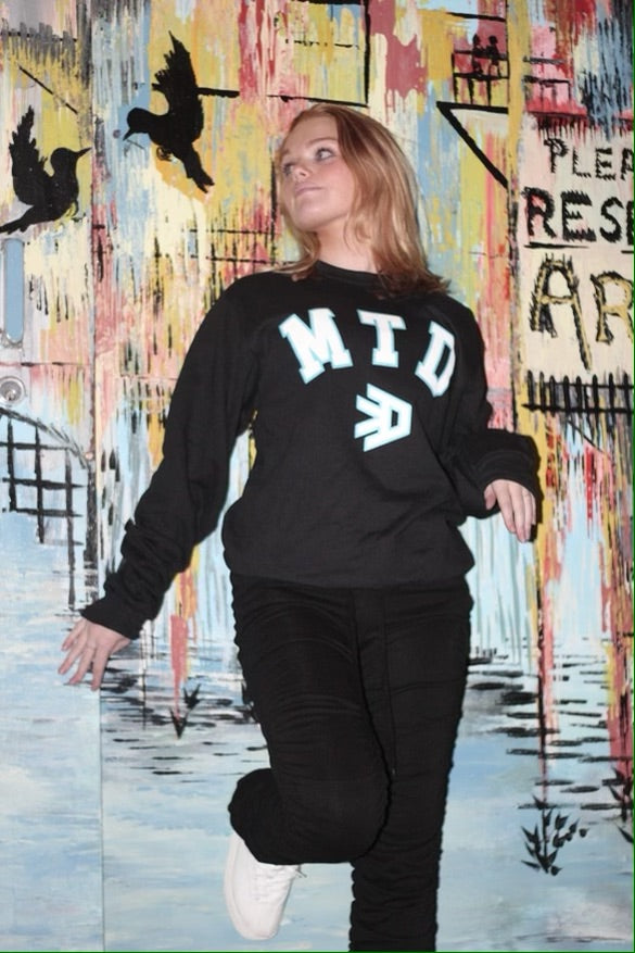 Blue MTD Varsity Crewneck