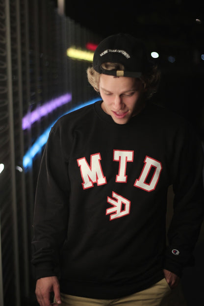 Red MTD Varsity Crewneck