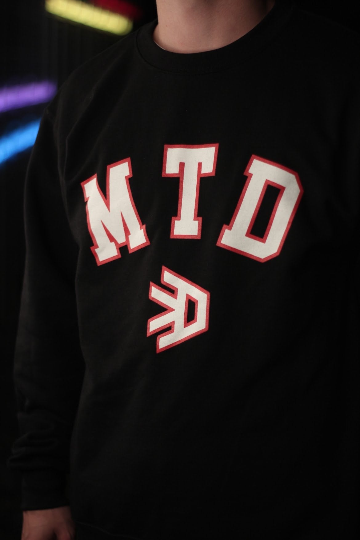 Red MTD Varsity Crewneck